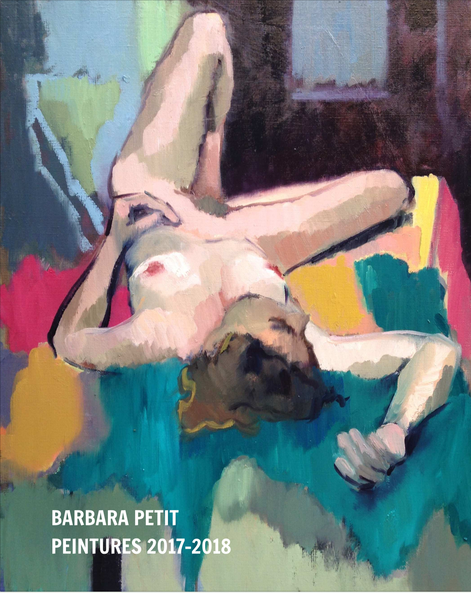 couverture catalogue peinture Barbara Lisy 2018